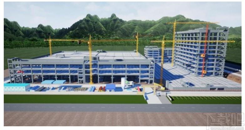 广联达BIM施工组织模拟软件下载,施工组织模拟软件,工程建筑