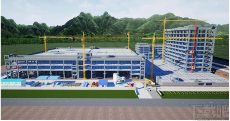 广联达BIM施工组织模拟软件下载,施工组织模拟软件,工程建筑